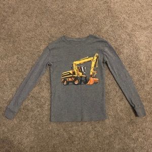Excavator long sleeve t-shirt (304)
